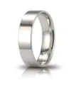 Unoaerre Wedding Ring Circles of Light in White Gold 5 mm