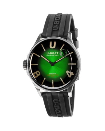 U-Boat Darkmoon 40 Green SS Soleil watch