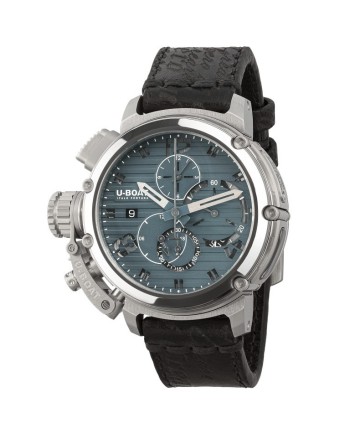 Cronografo U-Boat Chimera 46 mm Chrono SS Blu Edizione Limitata