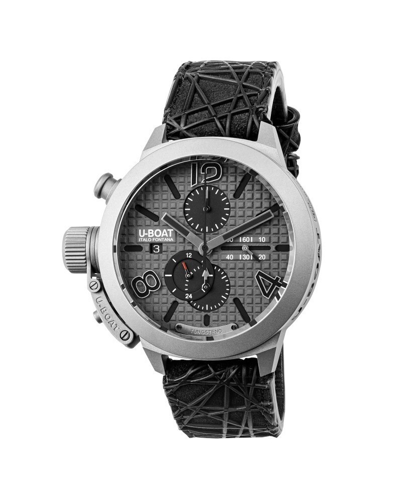 U-Boat Classic Chronograph 45 mm Titane Tungstène Gris