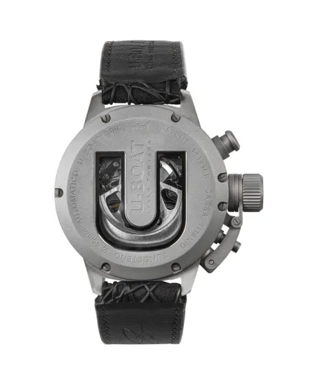 U-Boat Classic Chronograph 45 mm Titane Tungstène Gris
