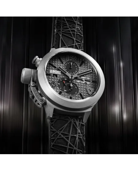 U-Boat Classic Chronograph 45mm Titanium Tungsten Gray