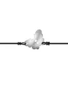 Bracelet Papillon Pasquale Bruni Le Monde en Argent avec Cordon
