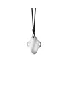Pasquale Bruni Le Monde Cross Necklace in Silver with Cord