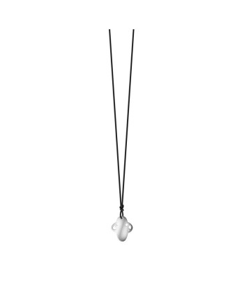Pasquale Bruni Le Monde Cross Necklace in Silver with Cord