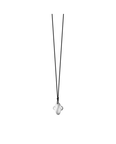 Collana Pasquale Bruni Le Monde Croce in Argento con Cordino