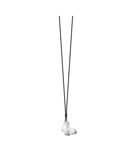 Pasquale Bruni Le Monde Butterfly Necklace in Silver with Cord