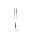 Collier Papillon Pasquale Bruni Le Monde en Argent avec Cordon