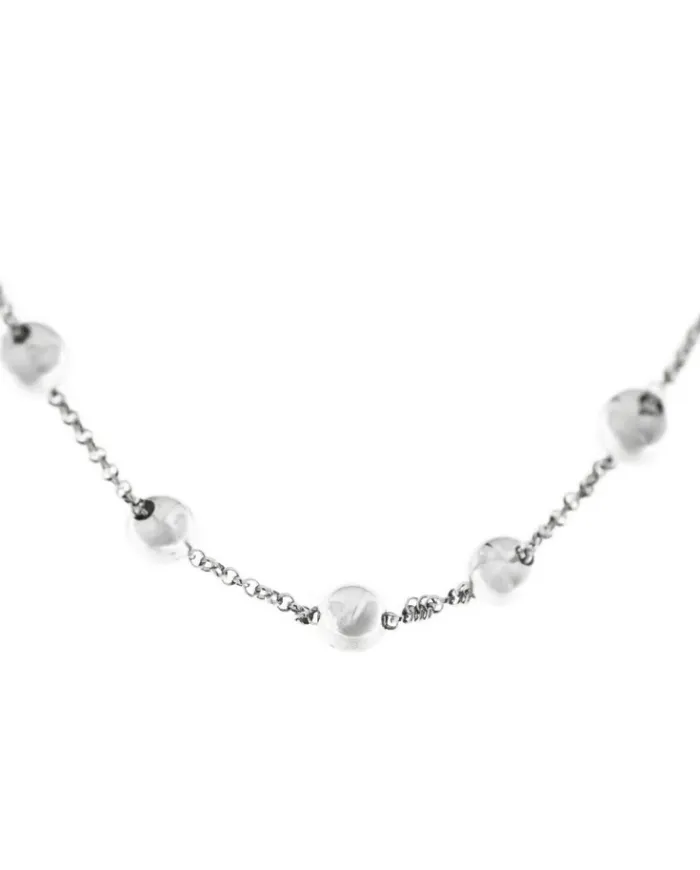 Pasquale Bruni Necklace in Silver with Spheres