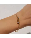 Bracciale MagicWire Aura in Oro Giallo e Pavè di Diamanti