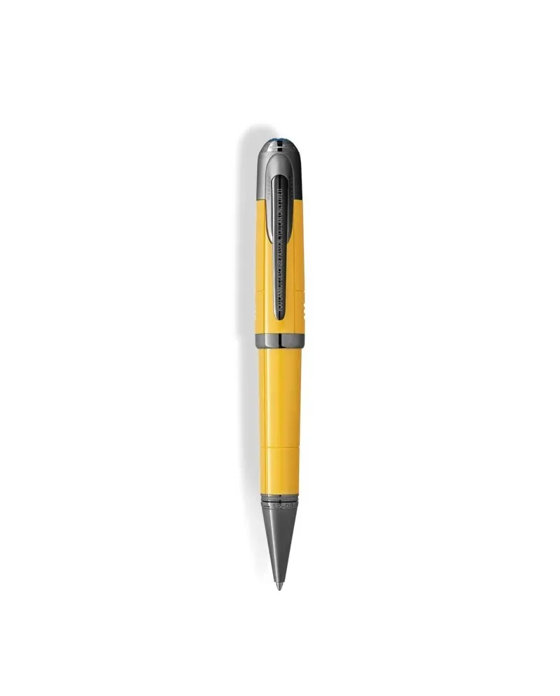 Stylo à bille Montblanc Great Characters Enzo Ferrari Édition spéciale Modena Jaune