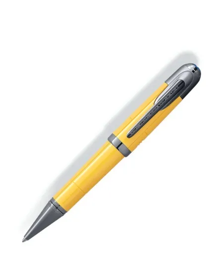 Montblanc Great Characters Enzo Ferrari Special Edition Modena Yellow Ballpoint Pen