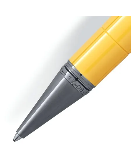 Stylo à bille Montblanc Great Characters Enzo Ferrari Édition spéciale Modena Jaune