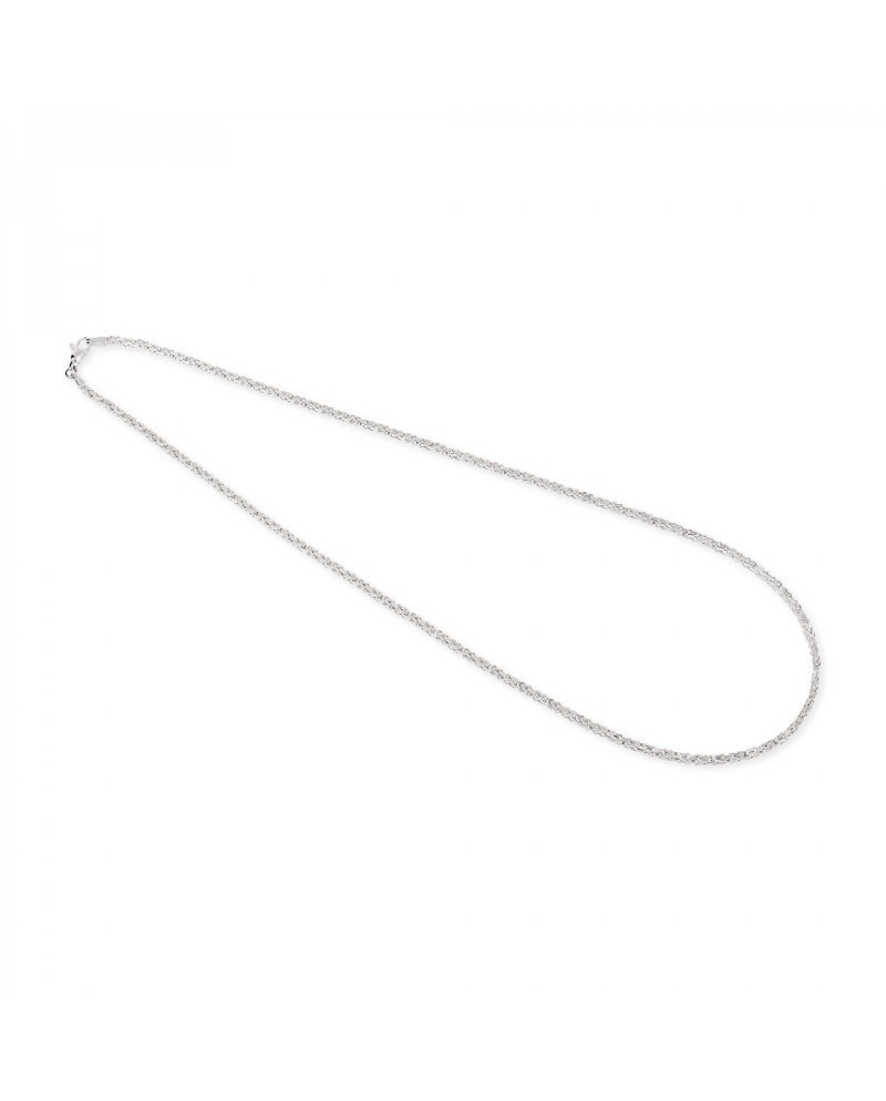 Collier Gerardo Sacco avec maille byzantine en argent