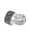 Gerardo Sacco "Stil Novo" Ring in Silver, Pia De' Tolomei