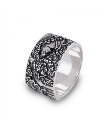 Gerardo Sacco "Stil Novo" Ring in Silver, Pia De' Tolomei