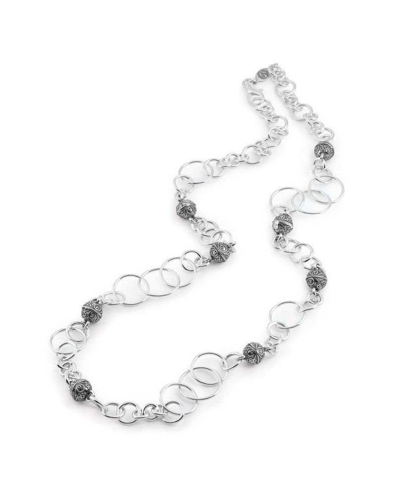Gerardo Sacco Necklace in Silver with Sinacoli