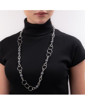 Collier Gerardo Sacco en argent avec Sinacoli