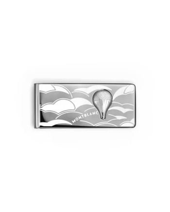Montblanc Steel Money Clip Meisterstück Around the World in 80 Days