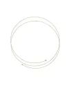 Collana MagicWire Silenzio in Oro Giallo e Diamanti