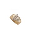 MagicWire Sturdust Ring in Yellow Gold with Diamonds