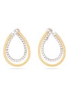 Boucles d'oreilles pendantes Marco Bicego Masai en or jaune et diamants