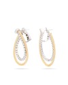 Marco Bicego Masai Drop Earrings in Yellow Gold with Diamonds