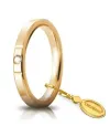 Unoaerre Circles of Light Wedding Ring in Yellow Gold with 2.5 mm Diamond