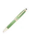 Stylo plume Montblanc Meisterstück Calligraphy Solitaire Celadon Dégradé avec plume courbée