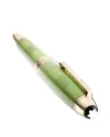 Montblanc Meisterstuck Calligraphy Solitaire Celadon Dégradé Fountain Pen with Curved Nib