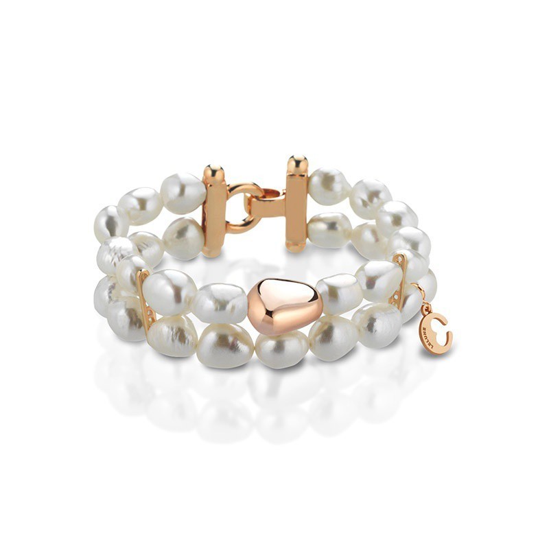 Laimons Orecchini A Pressione Sfera Bianca – Argento Sterling 925, Diametro 8 Mm, Confezione Regalo