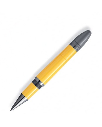 Stylo roller Montblanc Great Characters Enzo Ferrari Édition spéciale Modena Jaune