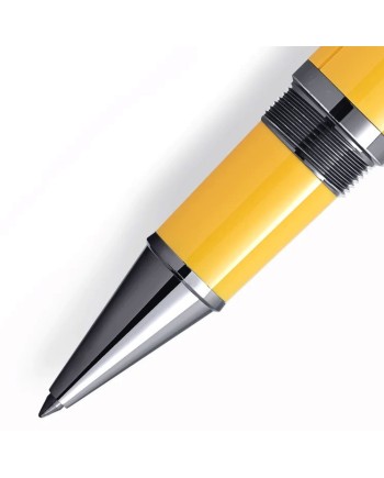 Stylo roller Montblanc Great Characters Enzo Ferrari Édition spéciale Modena Jaune
