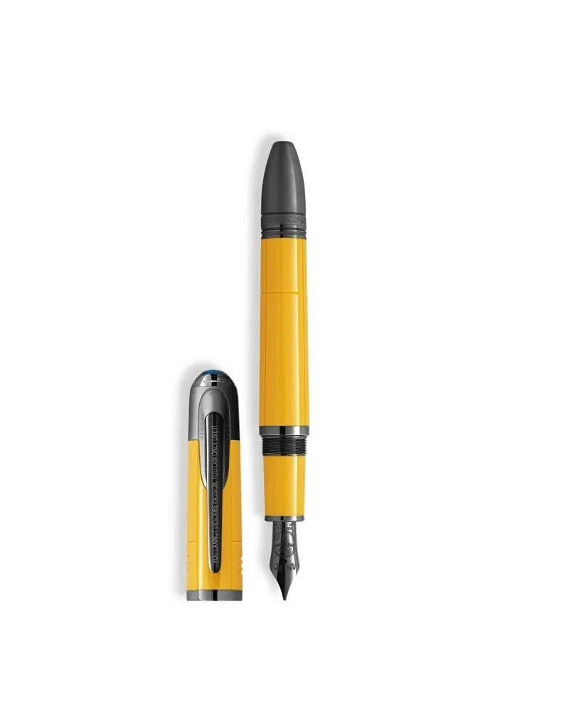 Montblanc Great Characters Enzo Ferrari Special Edition Fountain Pen Modena Yellow Montblanc Great Characters Enzo Ferrari Special Edition Fountain Pen Modena Yellow
