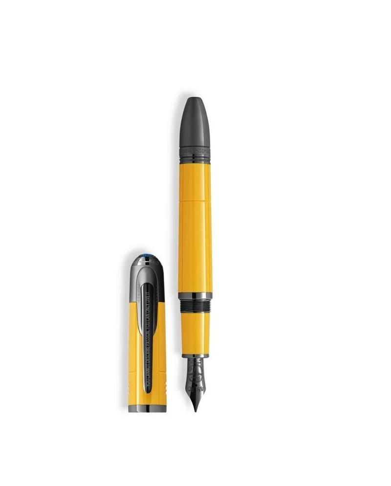Penna Stilografica Montblanc Great Characters Enzo Ferrari Special Edition Giallo Modena