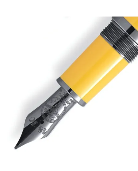 Montblanc Great Characters Enzo Ferrari Special Edition Fountain Pen Modena Yellow