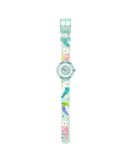 Swatch Flik Flak Happy Budgies watch