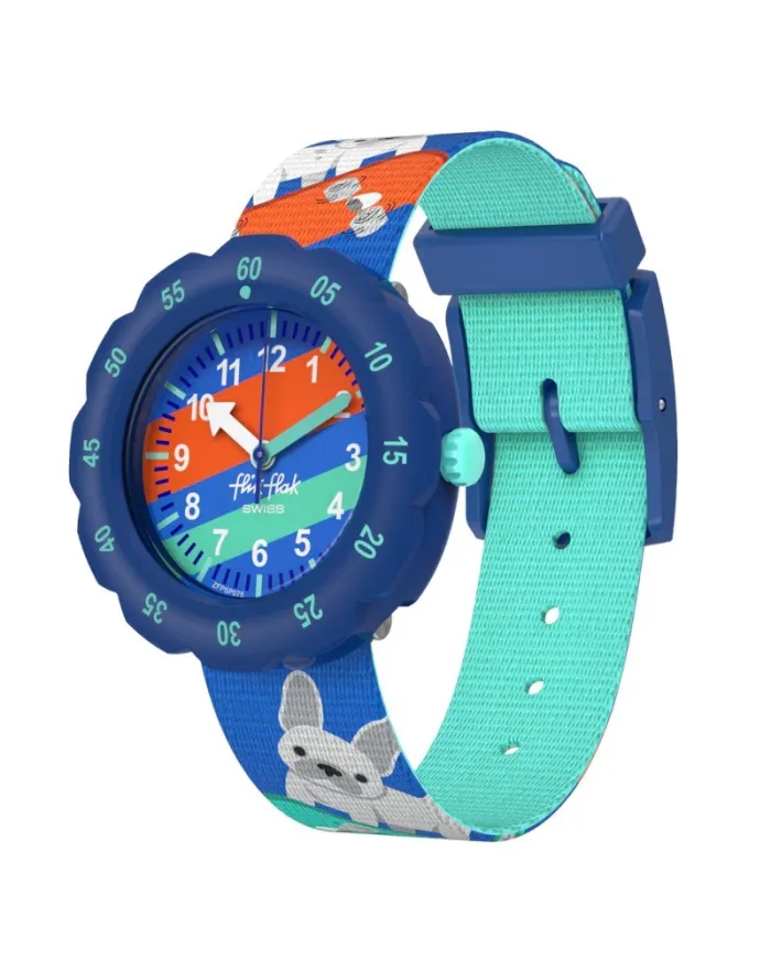 Swatch Flik Flak Skating Frenchie Watch