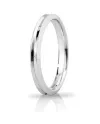 Alliance fine Corona Unoaerre en or blanc 3 mm