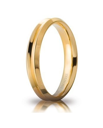 Alliance Unoaerre Corona en or jaune 4 mm