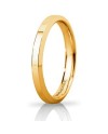 Fede Nuziale Unoaerre Hydra "Slim" in Oro Giallo 3  mm