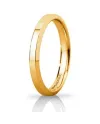 Unoaerre Hydra Wedding Ring in Yellow Gold 3 mm