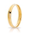 Unoaerre Lyra Wedding Ring in Yellow Gold