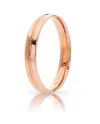 Unoaerre Lyra Rose Gold Wedding Band