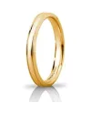 Fede Nuziale Unoaerre Orion "Slim" in Oro Giallo 3 mm