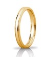 Unoaerre Orion "Slim" Wedding Ring in Yellow Gold 3 mm