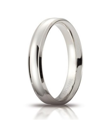 Alliance Unoaerre Orion en or blanc 4 mm