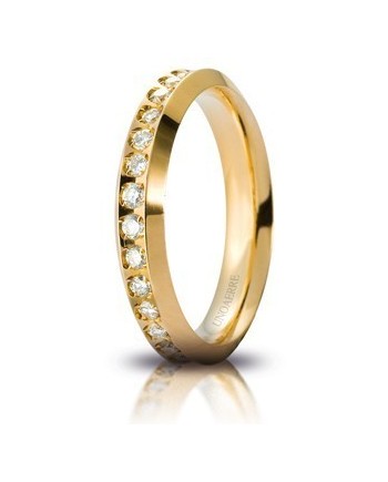 Alliance Unoaerre Venere en or jaune avec diamants