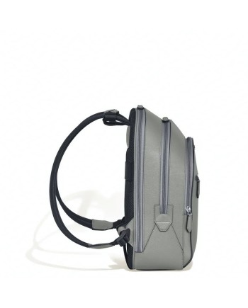 Montblanc Sartorial 3 Compartment Medium Backpack in Grey Leather