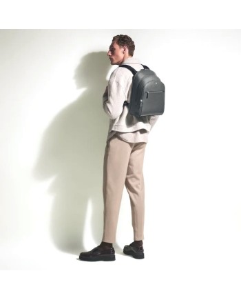Montblanc Sartorial 3 Compartment Medium Backpack in Grey Leather
